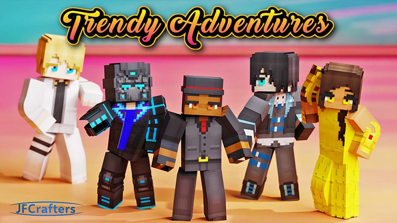 Trendy Adventurers on the Minecraft Marketplace by JFCrafters Trendy Adventurers on the Minecraft Marketplace by JFCrafters