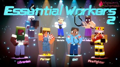 Essential Workers 2 on the Minecraft Marketplace by Shaliquinn's Schematics