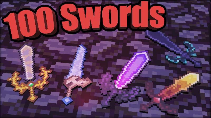 100 Swords on the Minecraft Marketplace by Vatonage