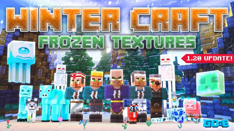 Winter Craft  Frozen Textures on the Minecraft Marketplace by GoE-Craft