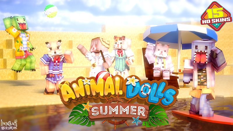 Animal Dolls Summer HD on the Minecraft Marketplace by LinsCraft Animal Dolls Summer HD on the Minecraft Marketplace by LinsCraft