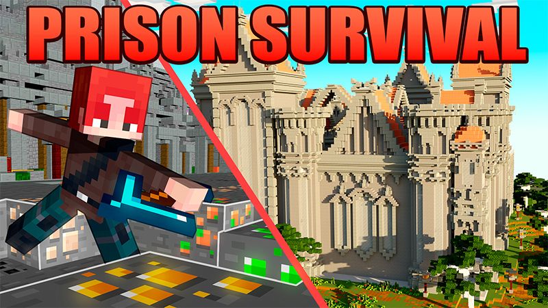 Prison Survival on the Minecraft Marketplace by AquaStudio Prison Survival on the Minecraft Marketplace by AquaStudio