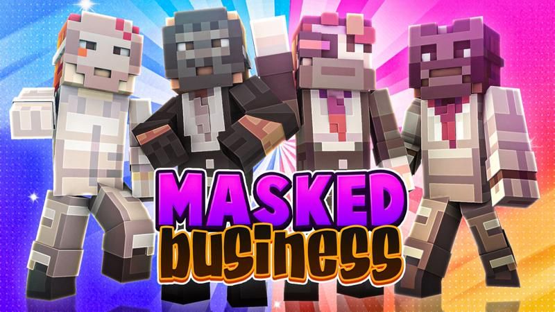 Masked Business on the Minecraft Marketplace by 4KS Studios