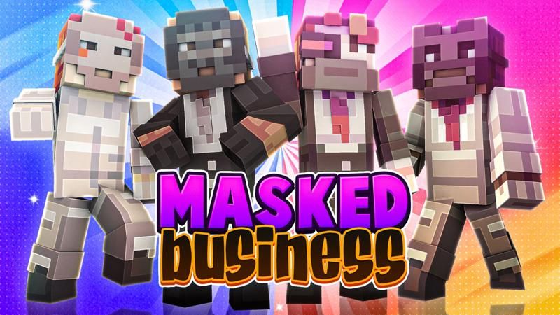 Masked Business on the Minecraft Marketplace by 4KS Studios Masked Business on the Minecraft Marketplace by 4KS Studios