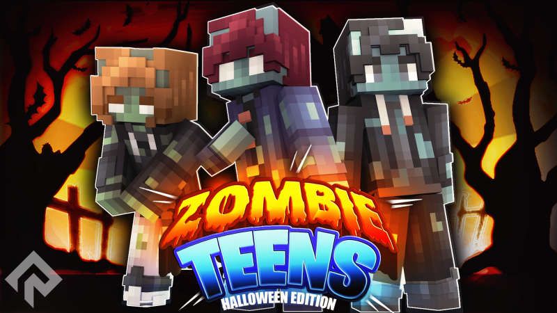 Zombie Teens Halloween Edition on the Minecraft Marketplace by RareLoot Zombie Teens Halloween Edition on the Minecraft Marketplace by RareLoot