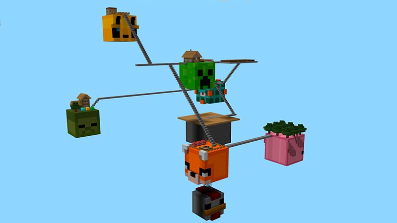 Skyblock Survival Mob Heads by In Mine