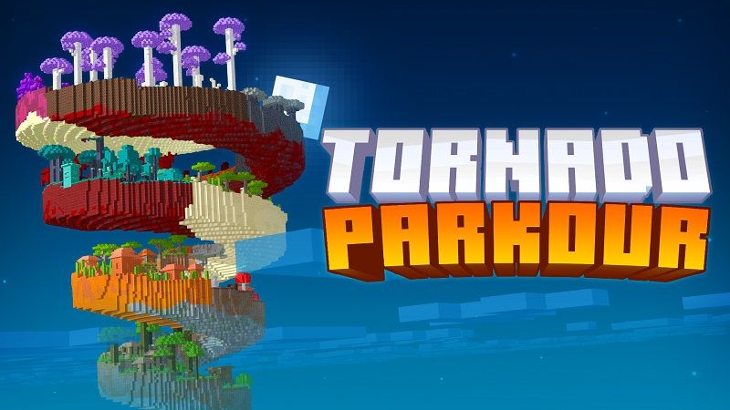 Tornado Parkour on the Minecraft Marketplace by Street Studios