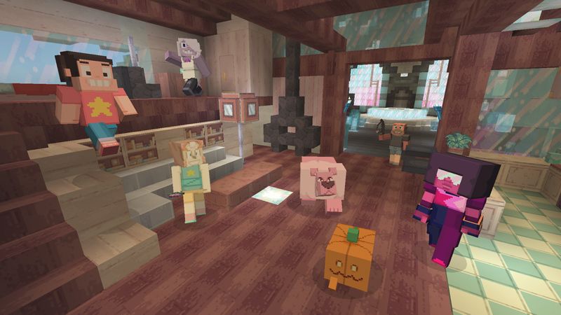 Steven Universe Mash-up by Minecraft