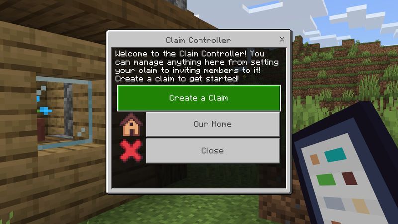 Land Claims Add-On by Cubical