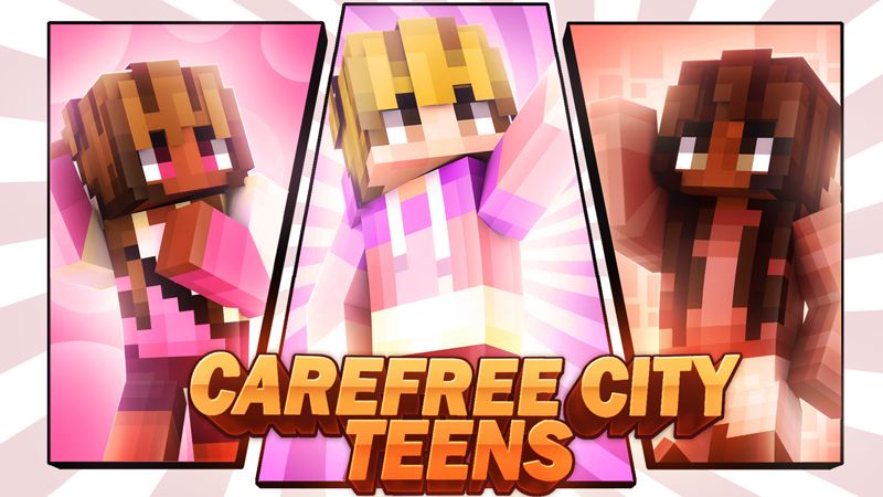 Carefree City Teens on the Minecraft Marketplace by Giggle Block Studios