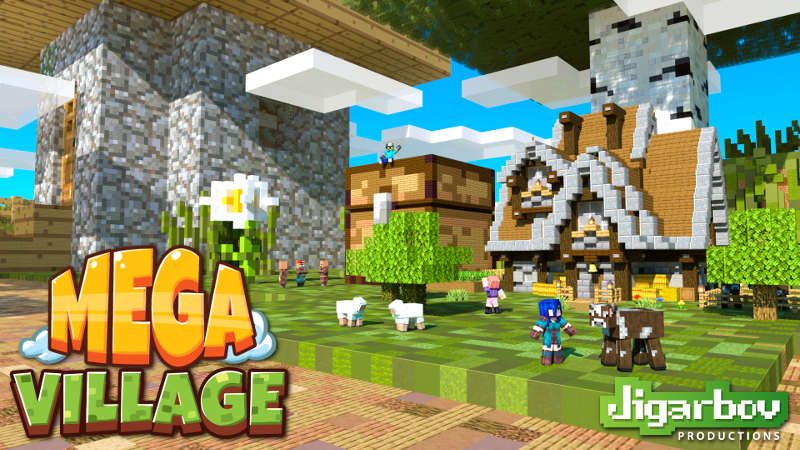 MEGA Village on the Minecraft Marketplace by Jigarbov Productions