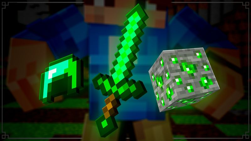 Emerald Tools on the Minecraft Marketplace by Pixell Studio