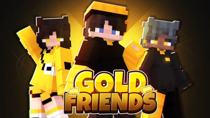 Gold Friends on the Minecraft Marketplace by Plank