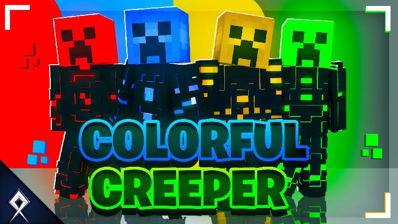 Colorful Creepers on the Minecraft Marketplace by BDcraft