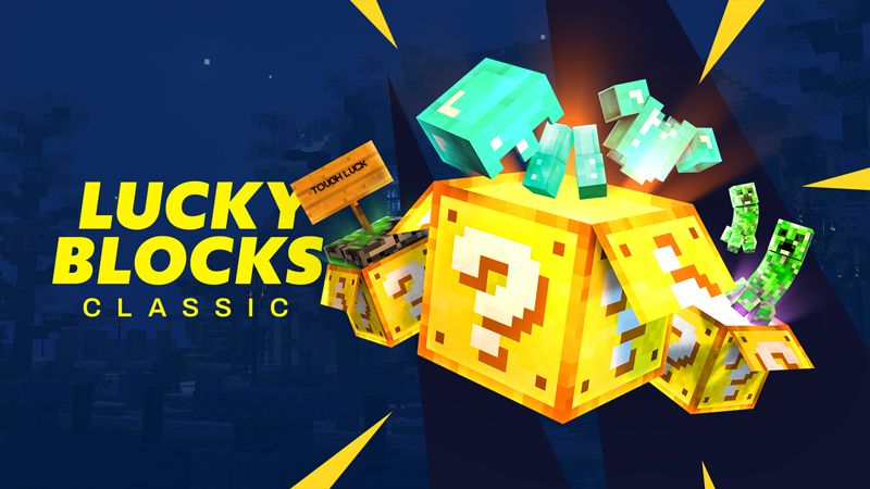 Lucky Blocks on the Minecraft Marketplace by Spark Universe