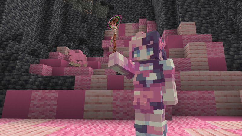 Pink Weapons by CubeCraft Games