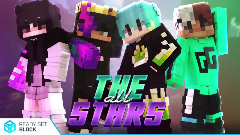 The All Stars by Ready, Set, Block! (Minecraft Skin Pack) - Minecraft ...