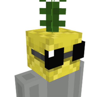 Cool Pinapple Head on the Minecraft Marketplace by Cleverlike