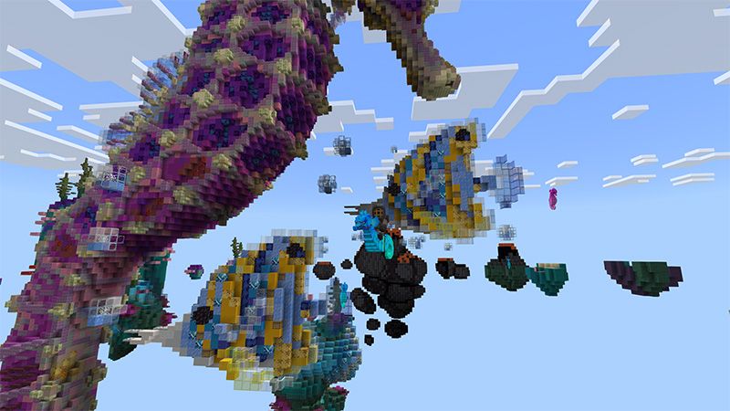 Seahorse Skyblock by Cynosia