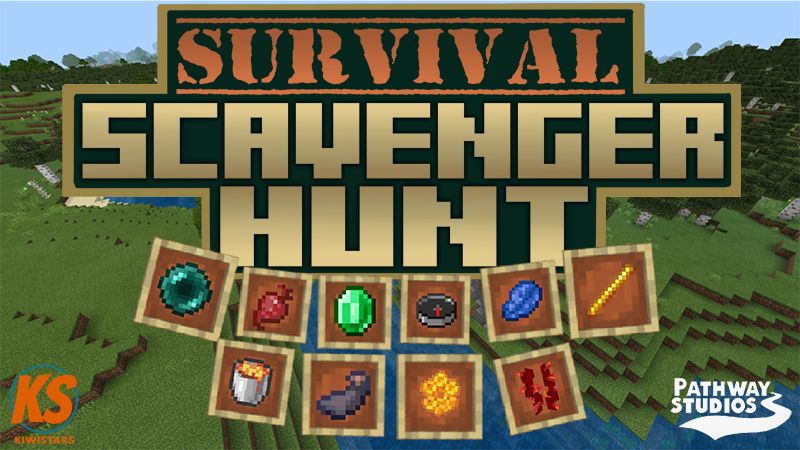Survival Scavenger Hunt on the Minecraft Marketplace by Pathway Studios Survival Scavenger Hunt on the Minecraft Marketplace by Pathway Studios
