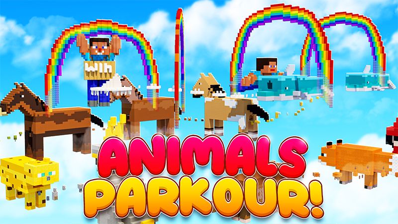 Animals Parkour on the Minecraft Marketplace by Diluvian