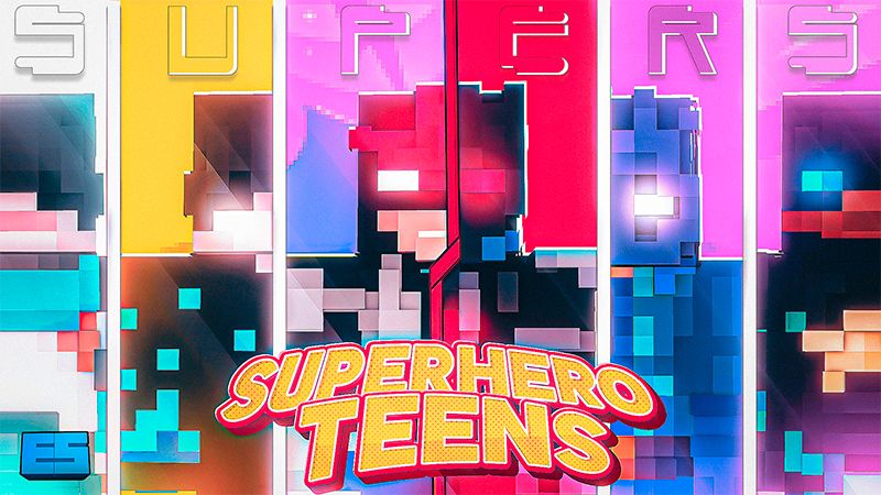 Super Hero Teens on the Minecraft Marketplace by Eco Studios Super Hero Teens on the Minecraft Marketplace by Eco Studios