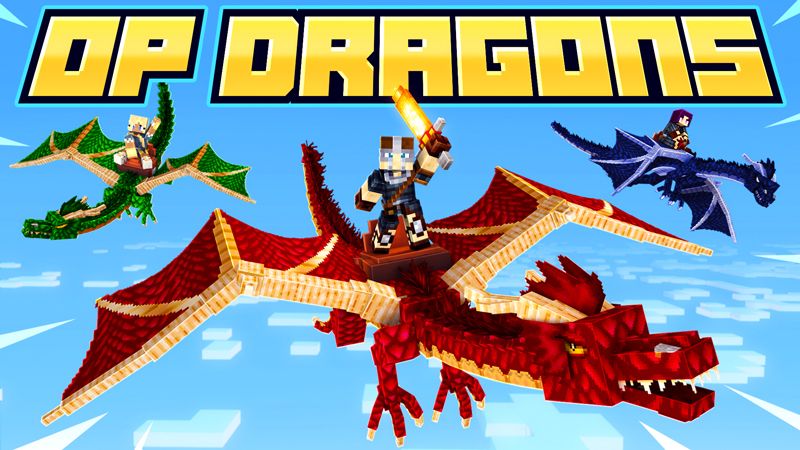 OP Dragons on the Minecraft Marketplace by The Craft Stars