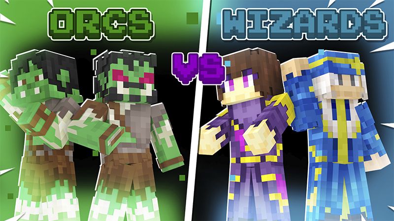 Orcs vs Wizards on the Minecraft Marketplace by Cynosia