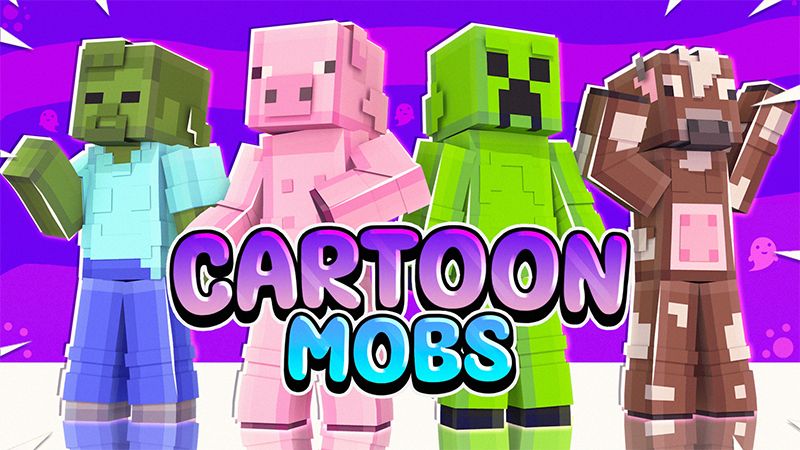 Cartoon Mobs on the Minecraft Marketplace by 2-Tail Productions