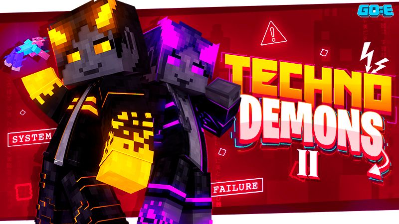 Techno Demons II on the Minecraft Marketplace by GoE-Craft Techno Demons II on the Minecraft Marketplace by GoE-Craft