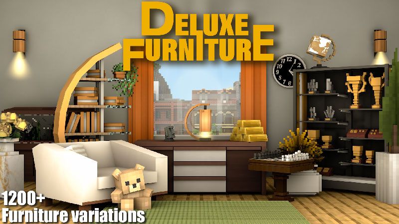 Deluxe Furniture Modern on the Minecraft Marketplace by Blockception
