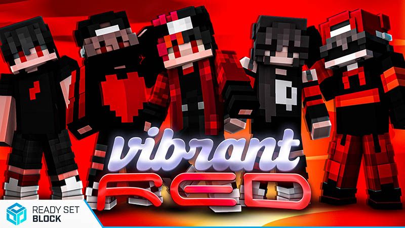 Vibrant Red on the Minecraft Marketplace by Ready, Set, Block!