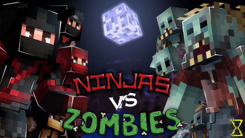 Ninjas vs Zombies on the Minecraft Marketplace by Hourglass Studios Ninjas vs Zombies on the Minecraft Marketplace by Hourglass Studios