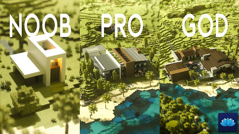 Fancy Houses Noob x Pro x God on the Minecraft Marketplace by Floruit Fancy Houses Noob x Pro x God on the Minecraft Marketplace by Floruit