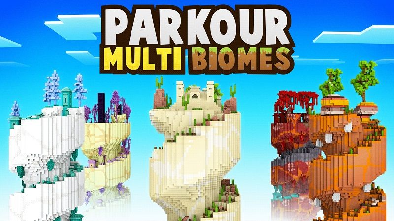 Parkour Multi Biomes on the Minecraft Marketplace by Street Studios