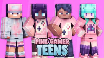Pink Gamer Teens on the Minecraft Marketplace by 57Digital