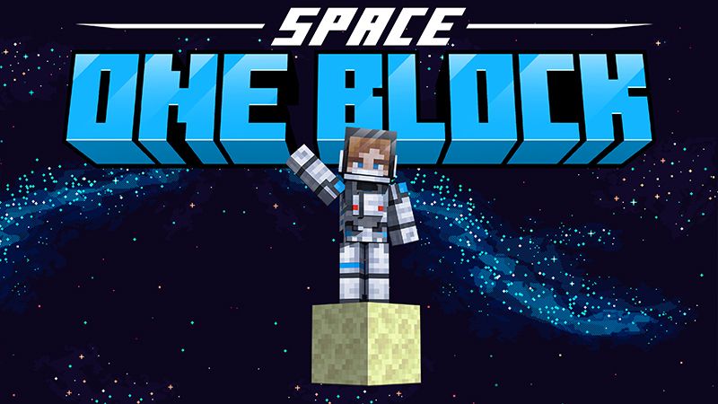Space Oneblock on the Minecraft Marketplace by Honeyfrost
