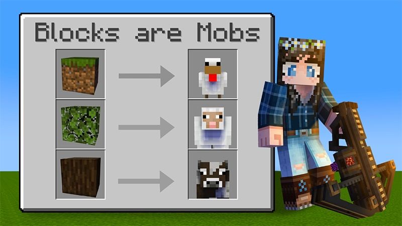 Blocks are Mobs on the Minecraft Marketplace by Lifeboat
