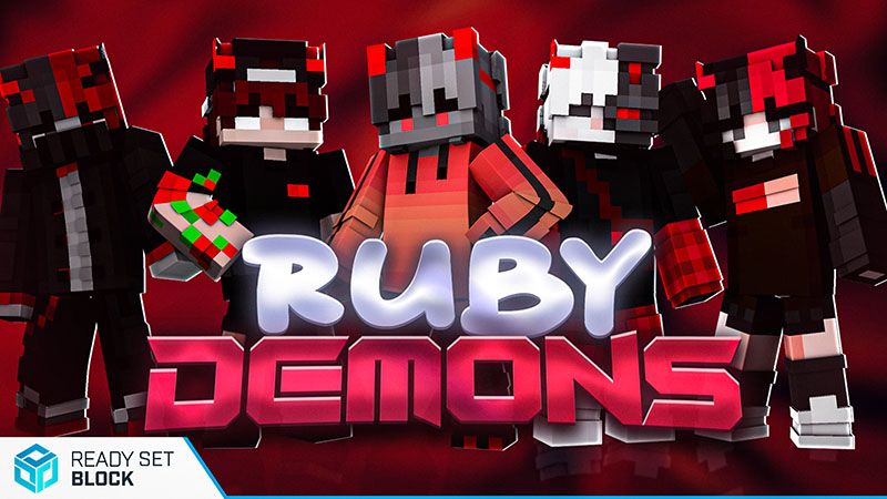 Ruby Demons on the Minecraft Marketplace by Ready, Set, Block!