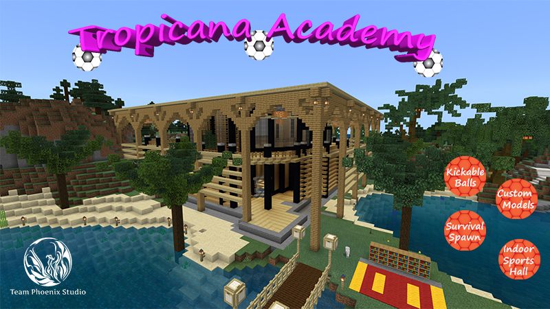Tropicana Academy on the Minecraft Marketplace by Team Phoenix Studio Tropicana Academy on the Minecraft Marketplace by Team Phoenix Studio