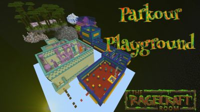 Parkour Playground on the Minecraft Marketplace by The Rage Craft Room