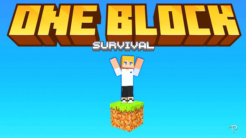 ONE BLOCK SURVIVAL on the Minecraft Marketplace by Pickaxe Studios ONE BLOCK SURVIVAL on the Minecraft Marketplace by Pickaxe Studios
