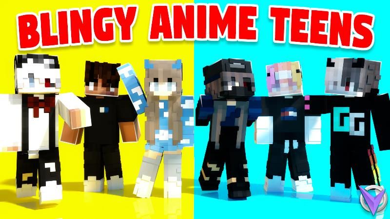 Blingy Anime Teens on the Minecraft Marketplace by Team Visionary Blingy Anime Teens on the Minecraft Marketplace by Team Visionary