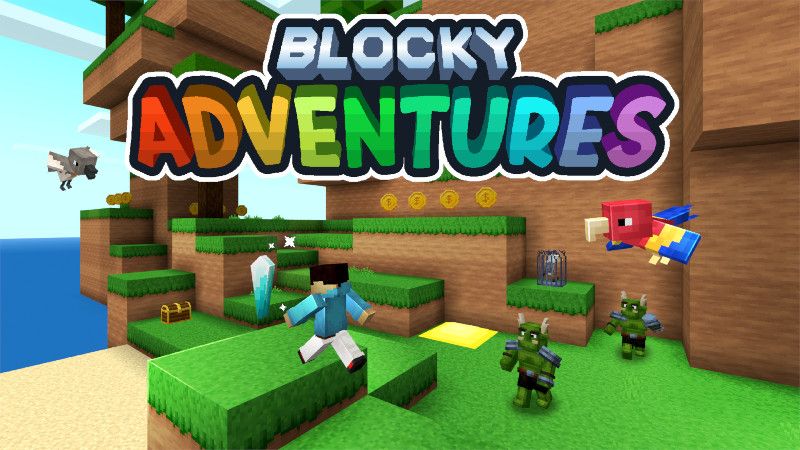 Blocky Adventures on the Minecraft Marketplace by Tomaxed Blocky Adventures on the Minecraft Marketplace by Tomaxed