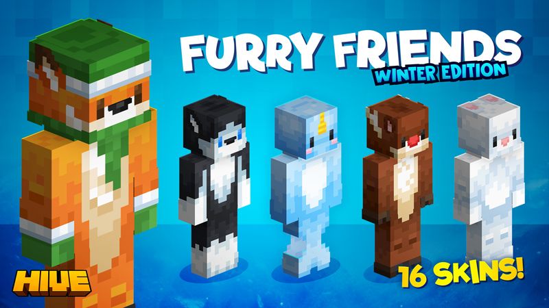 Furry Friends Winter Edition on the Minecraft Marketplace by The Hive