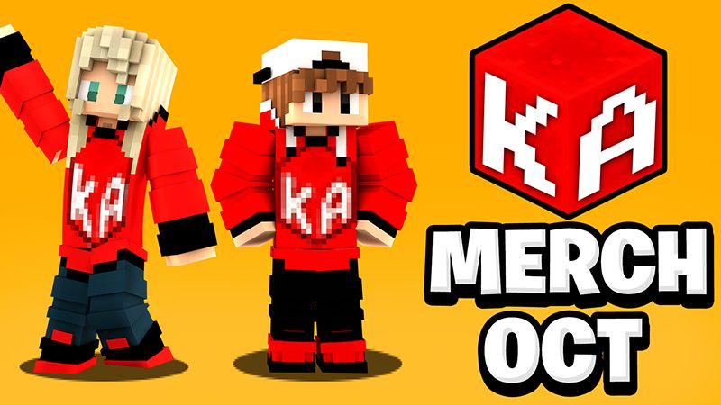 KA Studios Merch OCT Drop on the Minecraft Marketplace by KA Studios KA Studios Merch OCT Drop on the Minecraft Marketplace by KA Studios
