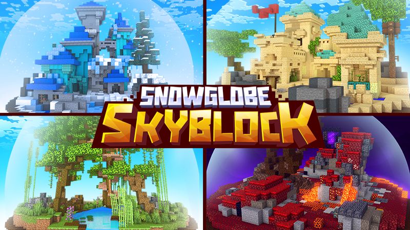 Snowglobe Skyblock on the Minecraft Marketplace by MerakiBT Snowglobe Skyblock on the Minecraft Marketplace by MerakiBT