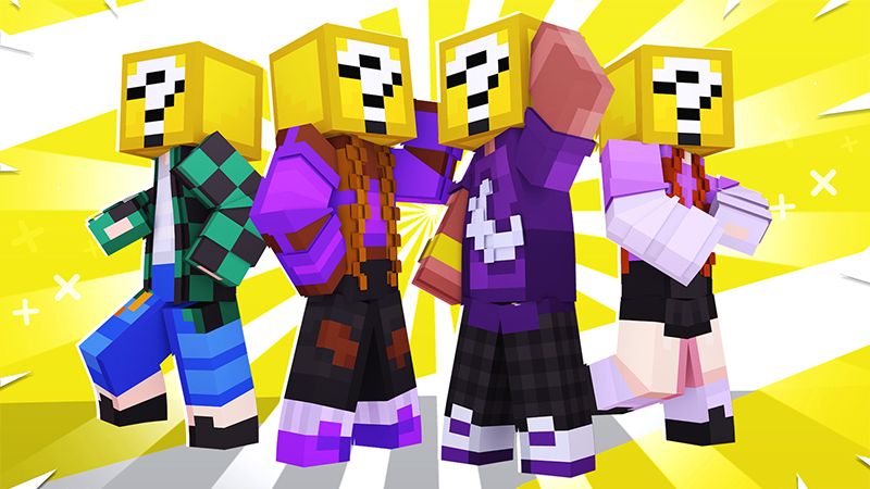 LUCKYBLOCK Teens on the Minecraft Marketplace by ChewMingo LUCKYBLOCK Teens on the Minecraft Marketplace by ChewMingo