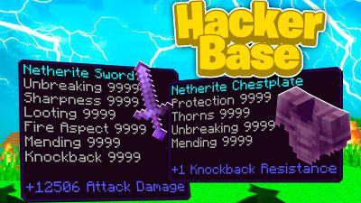 Hacker Base on the Minecraft Marketplace by Rainbow Theory