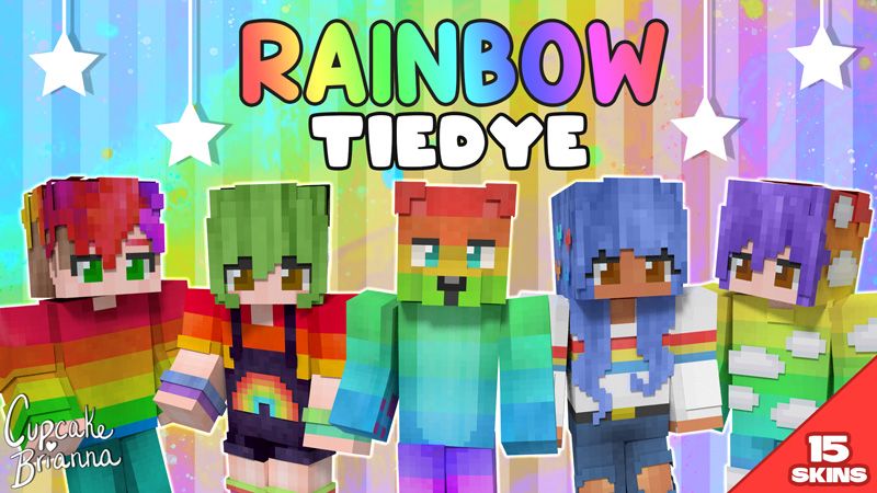 Rainbow Tiedye HD Skin Pack